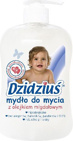 Dzidzius  Mydlo do mycia z olejkiem migdalowym 300ml 800356 (5900133010356) aksesuāri bērniem