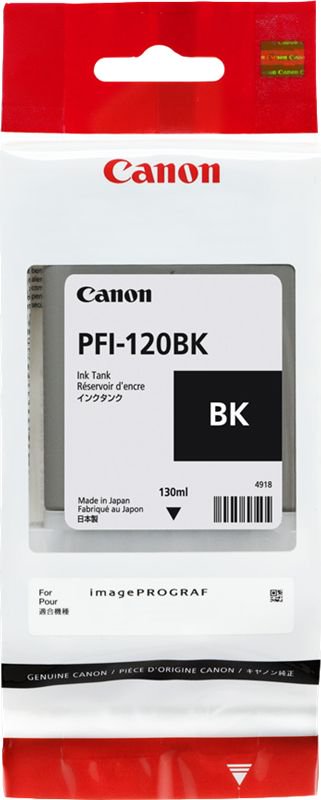 Tusz Canon Tusz PFI-120 (black) 150578 (4549292112306) kārtridžs