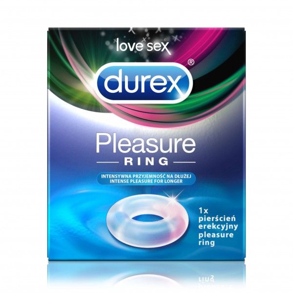 Durex  Pleasure Ring - pierscien erekcyjny 1 szt. 5900627066845 (5900627066845)