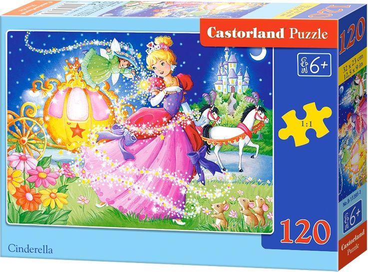 Castorland Puzzle Cinderella 120 pieces (261563) puzle, puzzle