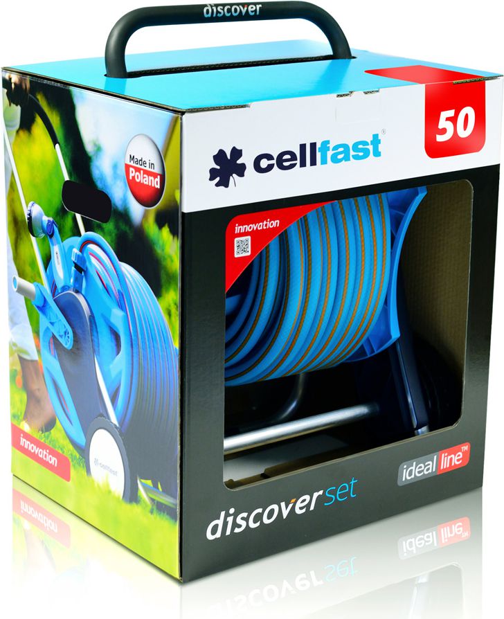 Cellfast Garden set Discover hose reel + accessories (55-630) Dārza laistīšanas iekārtas