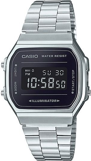 Casio Vintage A168WEM-1EF Retro Mirror Watch 4549526189777 Viedais pulkstenis, smartwatch