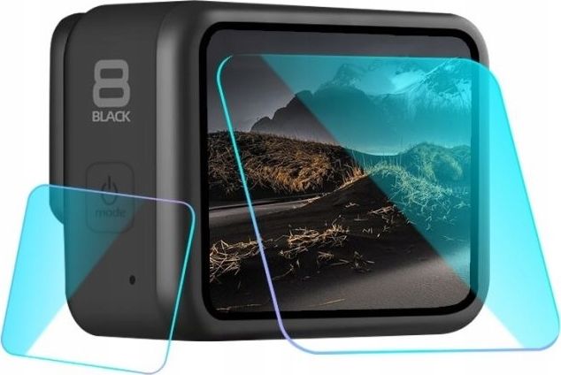 PULUZ Set 2in1 LCD Screen Protector And Lens For Gopro Hero 8 Black Sporta kameru aksesuāri