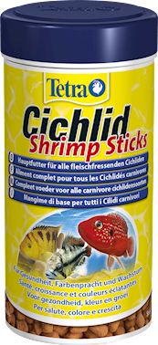 Tetra Tetra Cichlid Shrimp Sticks  250 ml zivju barība
