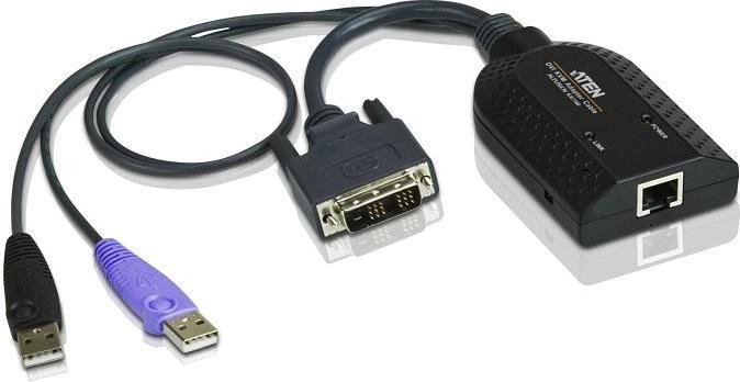 Altusen KA7166 DVI USB Virtual Media KVM Adapter kabelis, vads