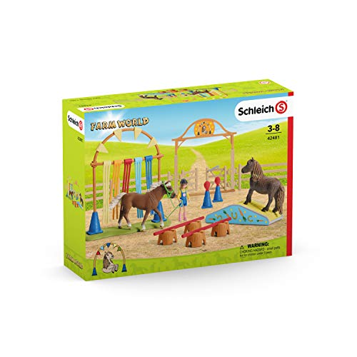 Schleich Farm World        42481 Pony Agility Training bērnu rotaļlieta