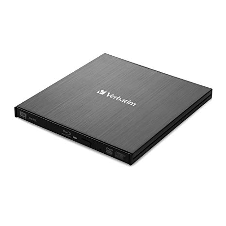 Verbatim Slimline Blu-ray Writer USB 3.1 GEN 1 USB-C diskdzinis, optiskā iekārta