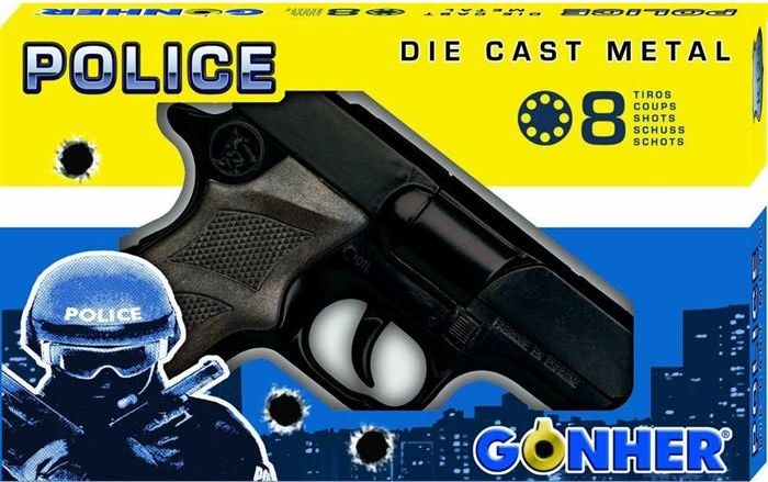 Police pistol Gonher 125/6 Rotaļu ieroči