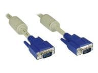 InLine 17710 S-VGA Kabel VGA-Stecker auf VGA-Stecker beige 3m kabelis video, audio
