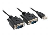 Kabel USB / seriell - USB (M) zu DB-9 (M) adapteris