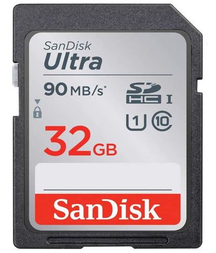 SanDisk Ultra SDHC UHS-I    32GB 100MB/s Cl.10 SDSDUNR-032G-GN6IN atmiņas karte