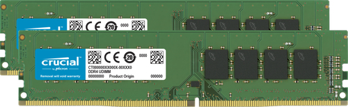 Crucial 32GB Kit DDR4 3200 MT/s 16GBx2 DIMM 288pin operatīvā atmiņa