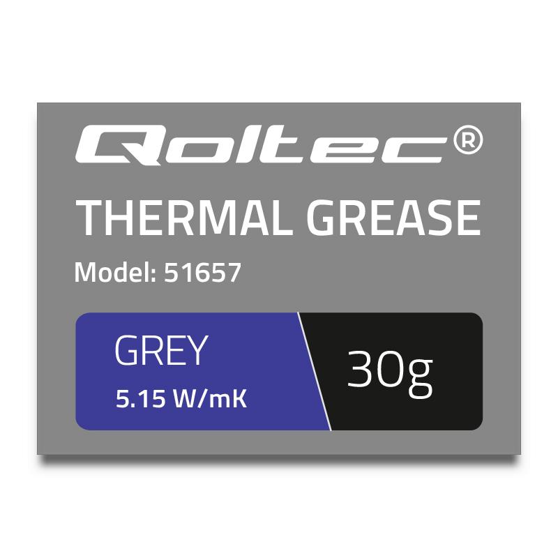 Thermal grease 5.15W/m-K 30g grey procesora dzesētājs, ventilators