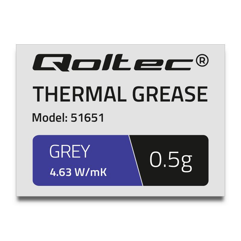 Thermal grease 4.63W/m-K 0,5g grey procesora dzesētājs, ventilators