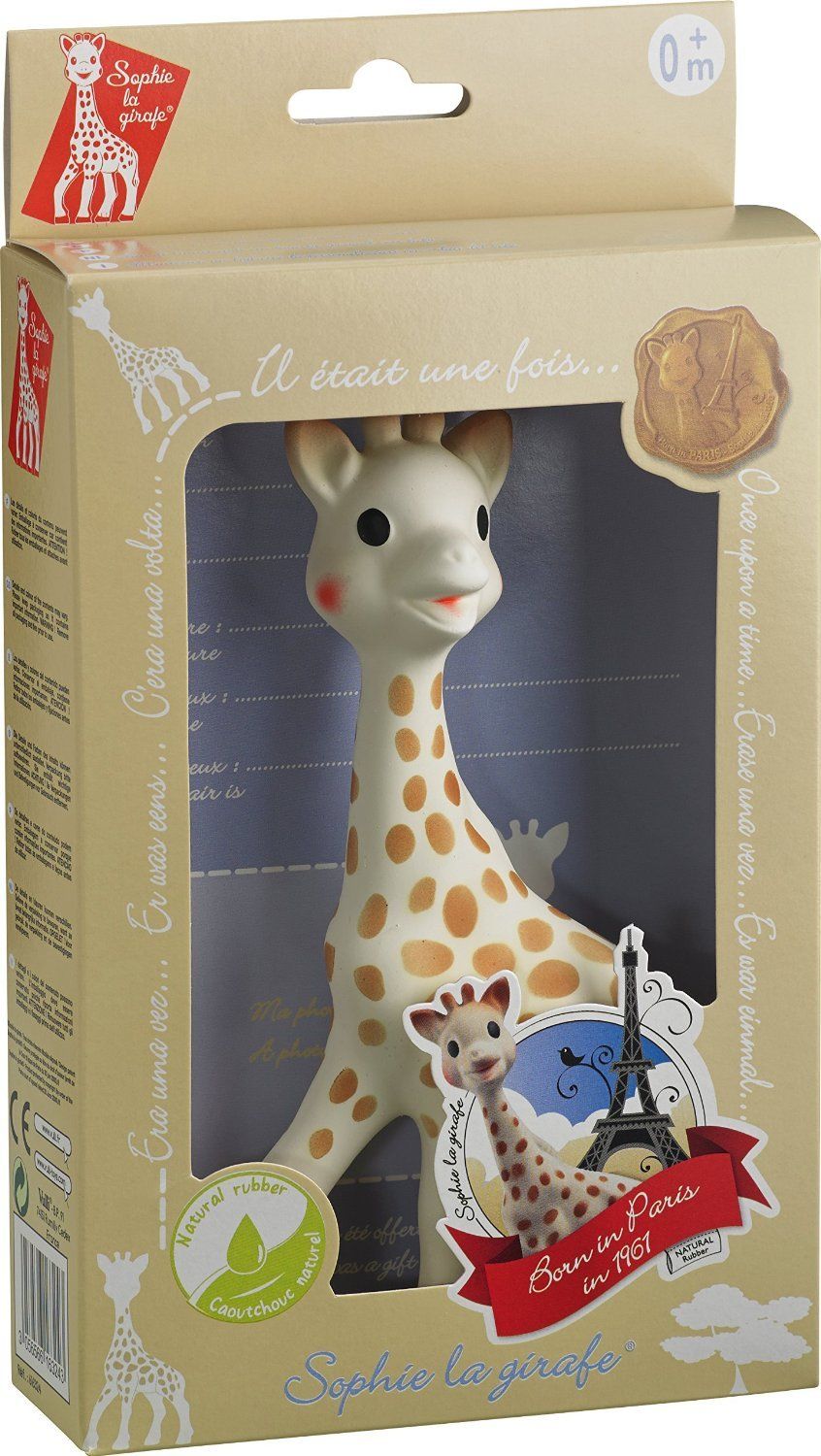 Vulli Kramtukas Vulli Sophie la Girafe, 17cm, 616324EE 6164004 (3056566164004)