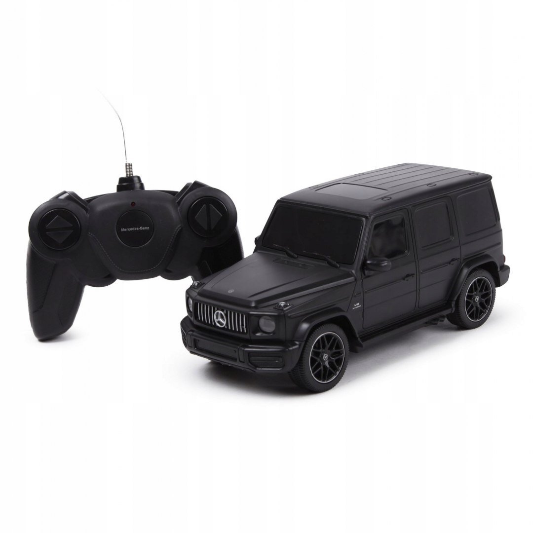 Rastar Radiovadāmā mašīna Mercedes Benz G63 1:24 / 2.4 GHz / 2WD / Melna Radiovadāmā rotaļlieta