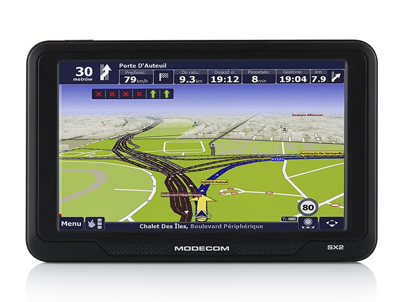 Modecom FreeWAY SX2 +MapFactor Europa Navigācijas iekārta