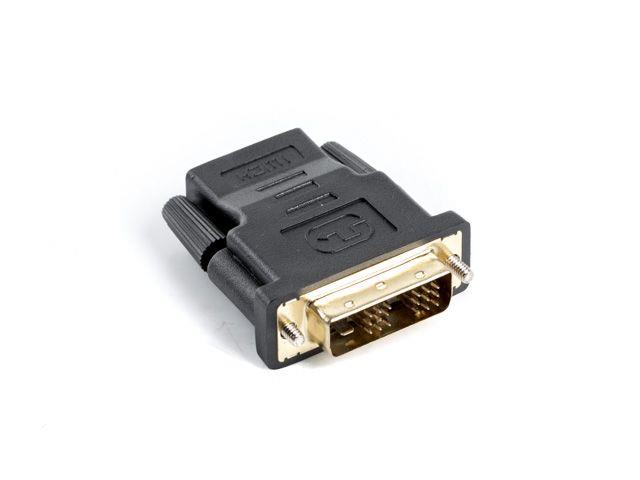 Lanberg AD-0013-BK cable interface/gender adapter HDMI DVI-D 18+1 Single Link Black