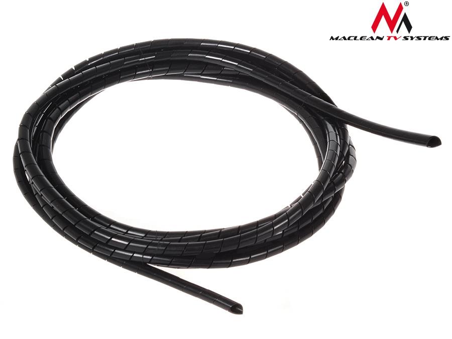 Maclean Masking cable 3m black   MCTV-684