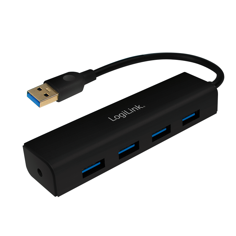 LOGILINK - USB 3.0 HUB, 4-Port USB centrmezgli