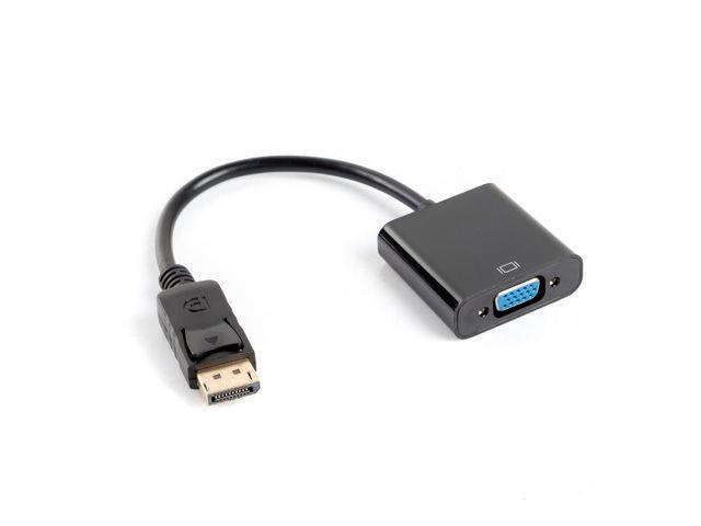 Lanberg AD-0002-BK cable interface/gender adapter DisplayPort VGA Black adapteris