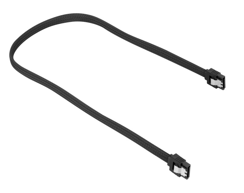 Sharkoon SATA III Cable black - 60 cm kabelis datoram