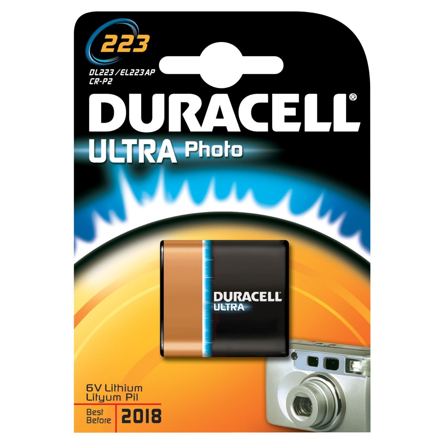 Duracell Photo 1x CR-P20 6V UPS aksesuāri