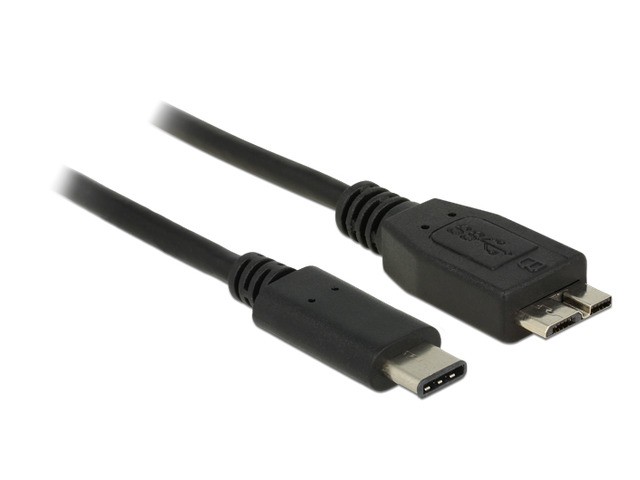 Delock USB-C cable - Micro-USB Type B to USB-C - 50 cm USB kabelis