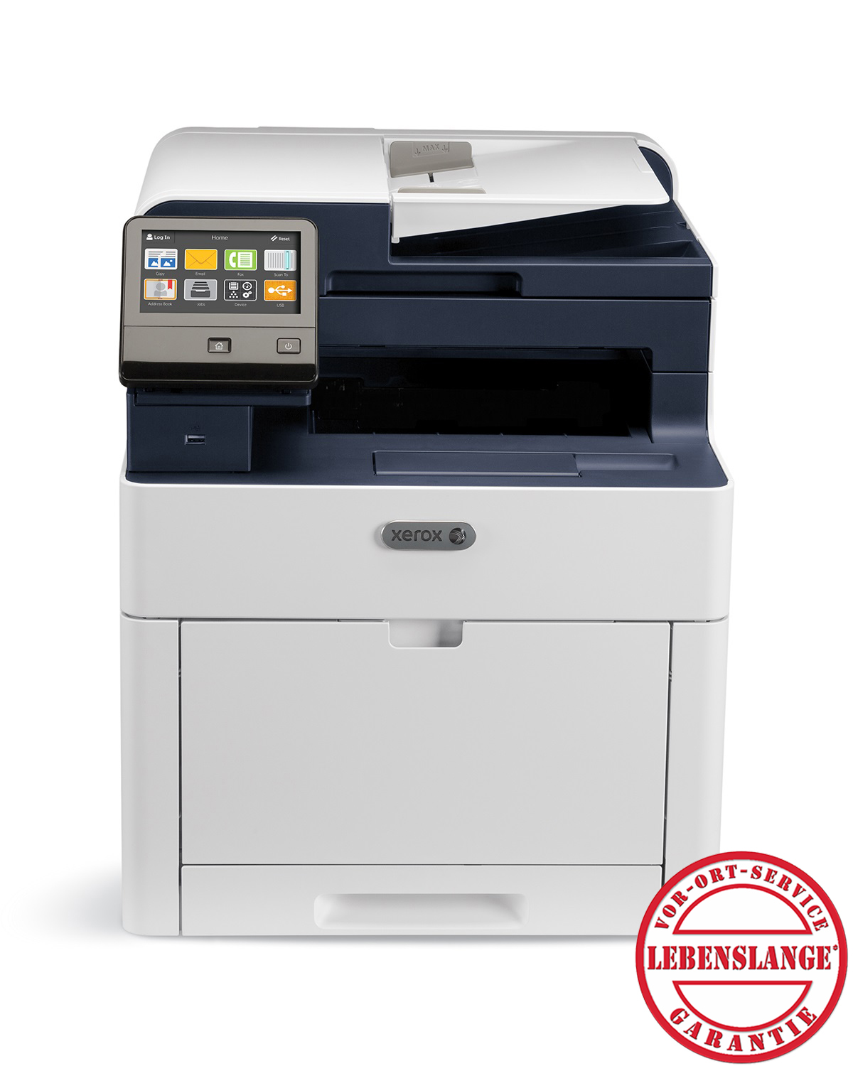 Xerox WorkCentre 6515DN Farb-Multifunktionsgerat (A4, 4in1,Drucker, Kopierer, Scanner, Fax, Duplex, Netzwerk) printeris