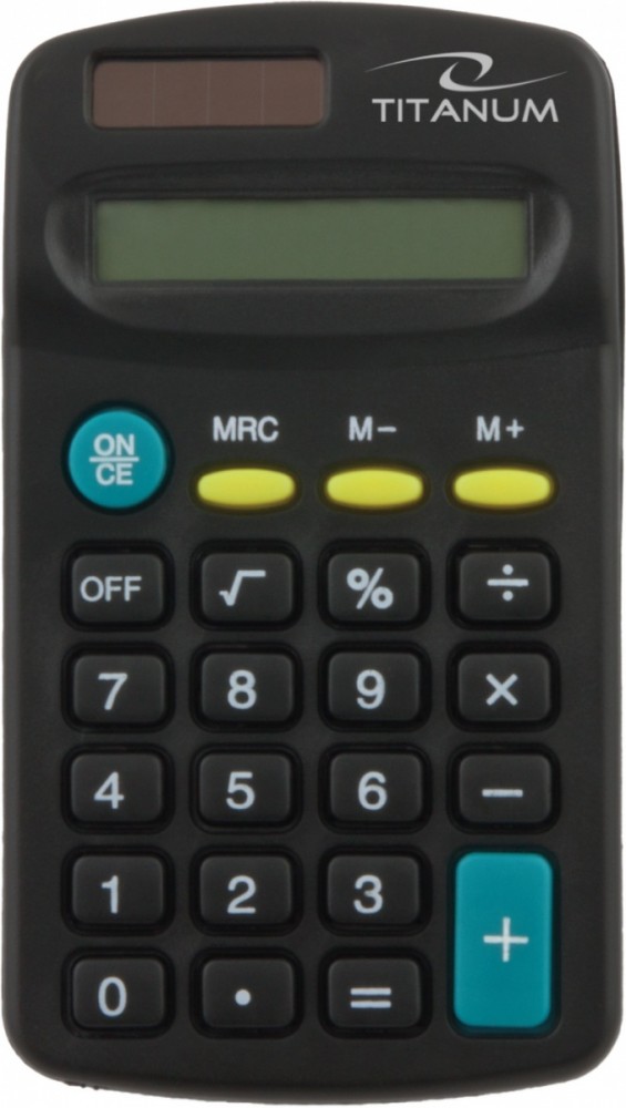 Titanum TCL101 Kalkulators, 8 zimju ekrans kalkulators