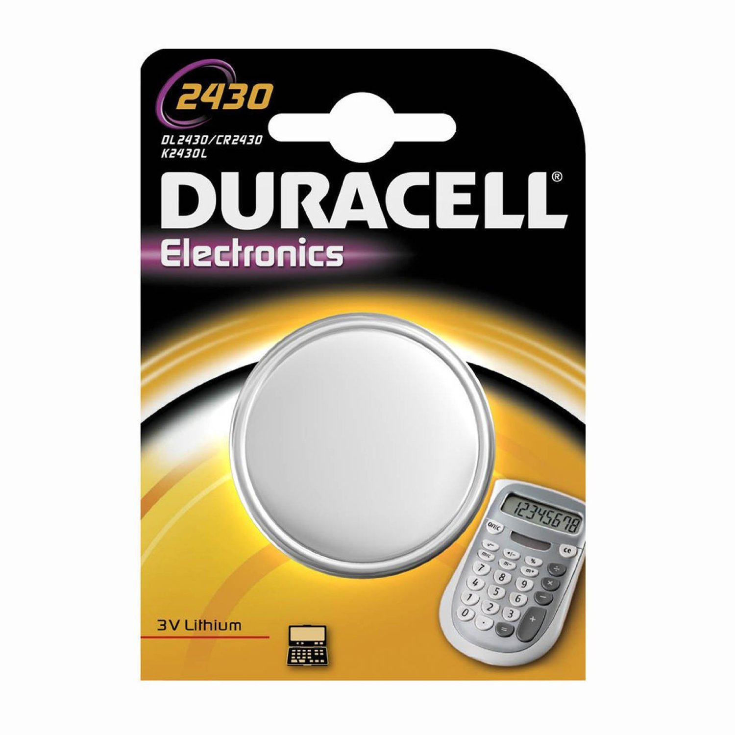 Duracell CR2430 Litija 3V Baterija Baterija