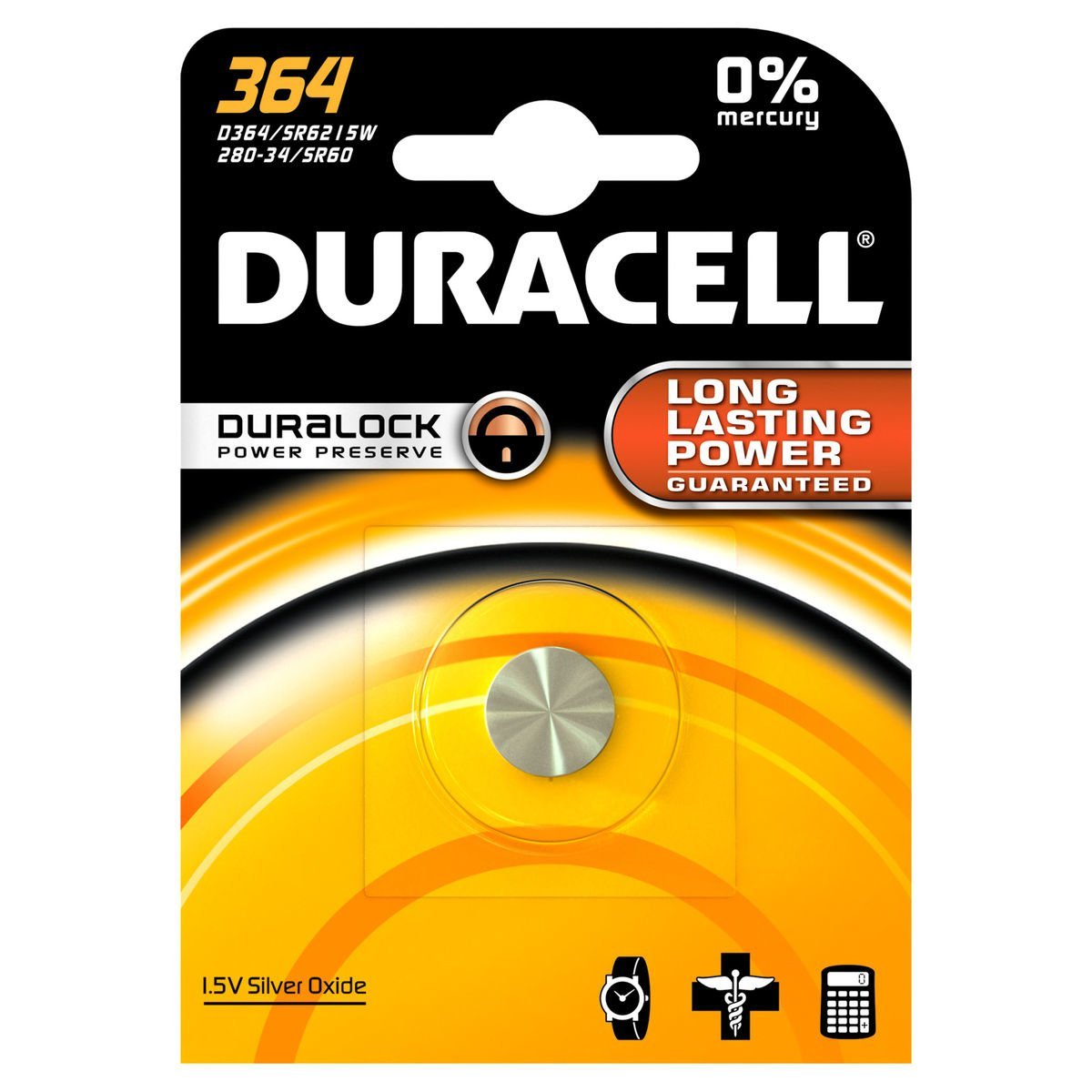 Duracell Electro 1x 362/361 1,5V Baterija