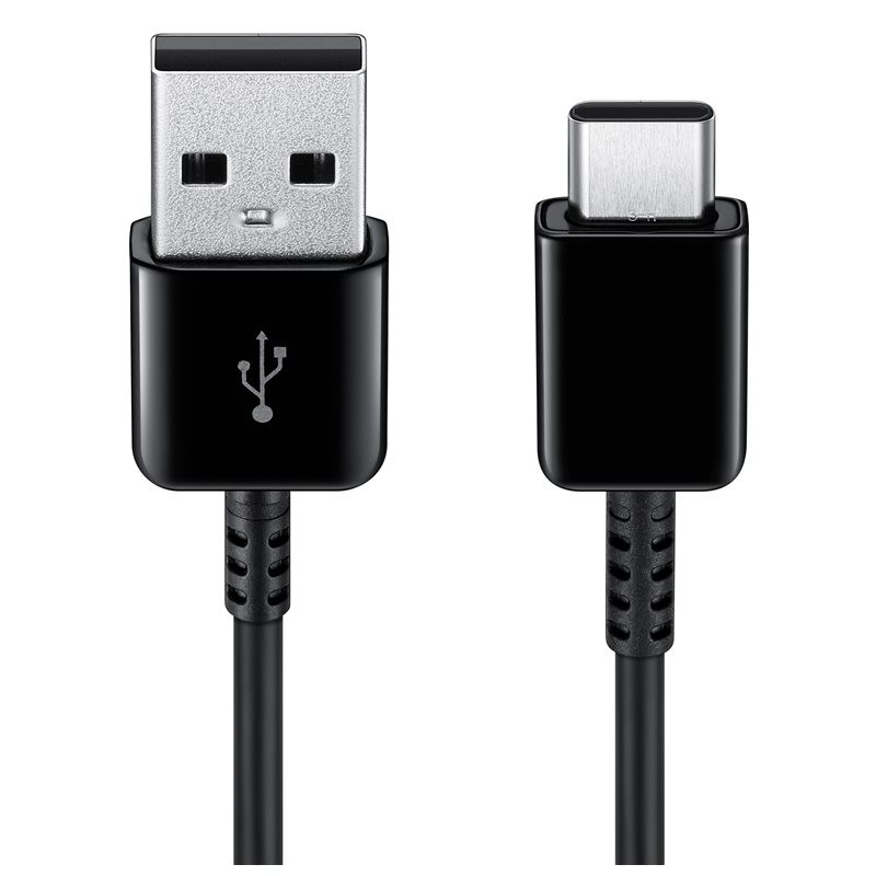 Samsung USB Male - USB Type C Male Black 1m USB kabelis