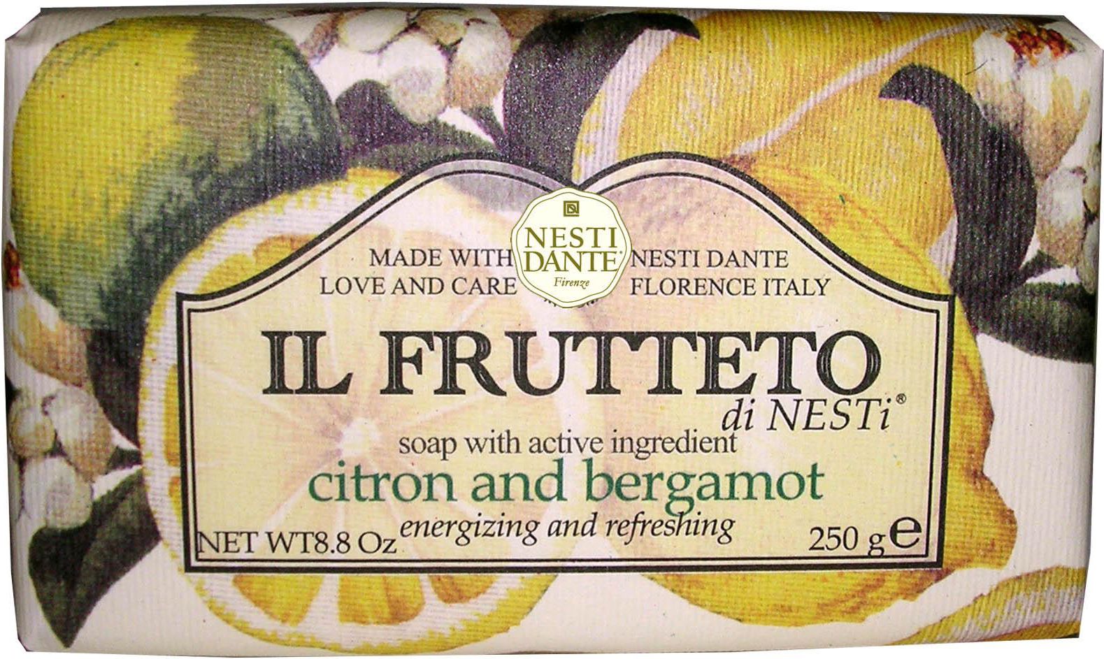 Nesti Dante Il Frutteto Citron And Bergamot mydlo toaletowe 250g 837524000021 (837524000021)