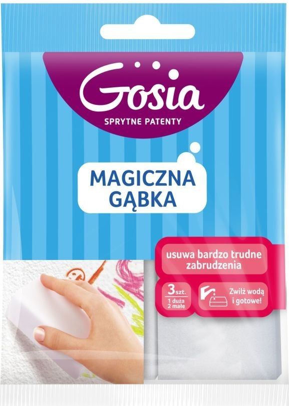 Politan Gosia Magiczna gabka Gosia 3szt. (3428) GOS000135 (5904771008577) Virtuves piederumi