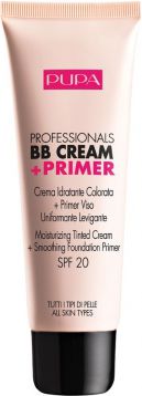 Pupa BB Cream + Primer Oil/Combination Skin Krem BB z baza pod makijaz 001 Nude 50ml 8011607211951 (8011607211951) tonālais krēms