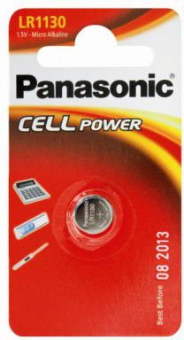 Panasonic  LR1130, 65 mAh, 1,5V Alkaline Baterija