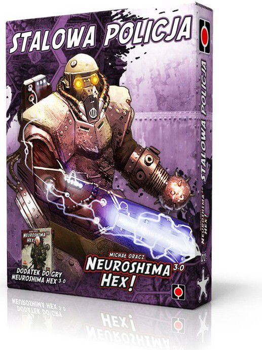 Portal Games Dodatek do gry Neuroshima Hex 3.0: Stalowa Policja GXP-558089 (5908310266954) galda spēle