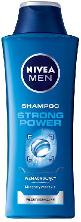 Nivea Hair Care Szampon STRONG POWER for men 400ml 0181424 (4005808779079) Matu šampūns
