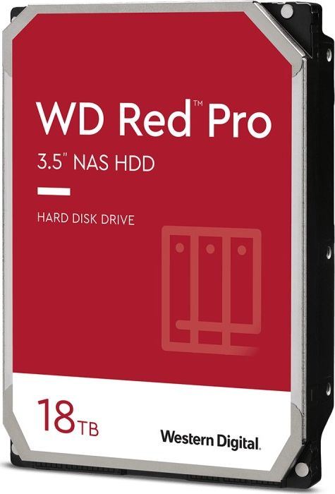 WD Red Pro 18TB 6Gb/s SATA HDD cietais disks