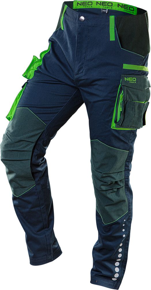 PREMIUM work trousers, 62% cotton, 35% polyester, 3% elastane, size M