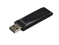 Verbatim Slider 32GB USB flash drive (black, USB 2.0) USB Flash atmiņa