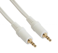 InLine 99932W 1.5m 3.5mm 3.5mm white Audio-Kabel (99932W) adapteris