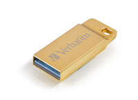 Verbatim Metal Executive, USB 3.0, 64GB Gold USB Flash atmiņa