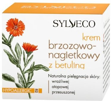 Sylveco Krem brzozowo - nagietkowy z betulina 50 ml 5914 (5907502687027) kosmētika ķermenim