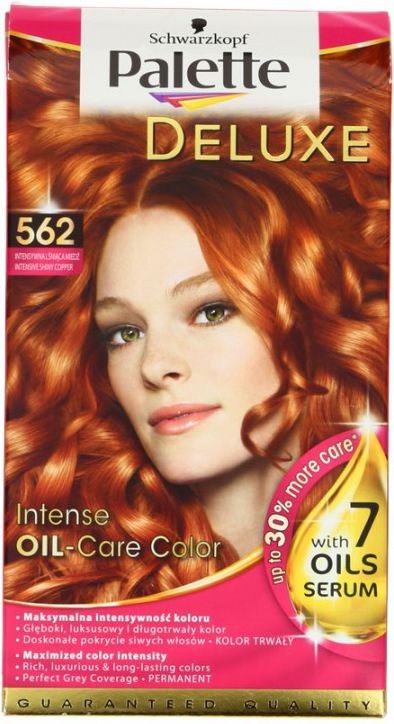 Schwarzkopf PALETTE Deluxe 562 intensywna lsniaca miedz 68823555 (9000100823555)