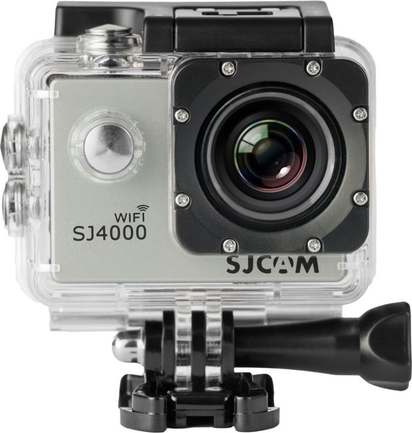 Kamera SJCAM SJ4000 WiFi srebrna 6970080834267 (6970080834267) sporta kamera