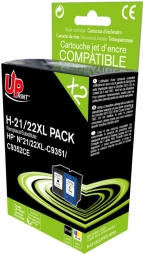UPrint HP 21/22XL Multipaka H-21/22-PACK-UP kārtridžs