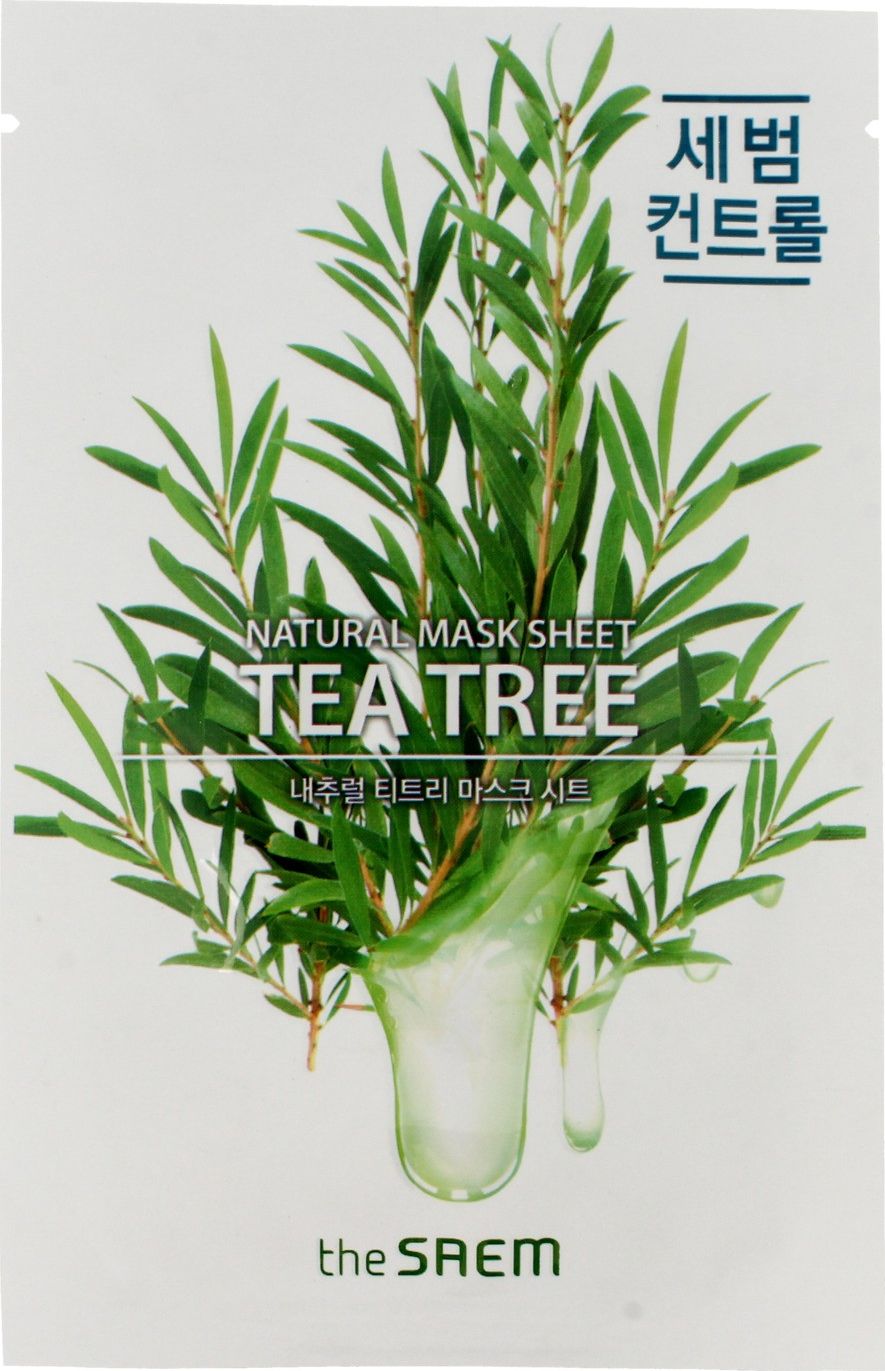 theSaem Maseczka do twarzy Natural Mask Shee Tea Tree odswiezajaca 21ml 958838 (8806164158838)