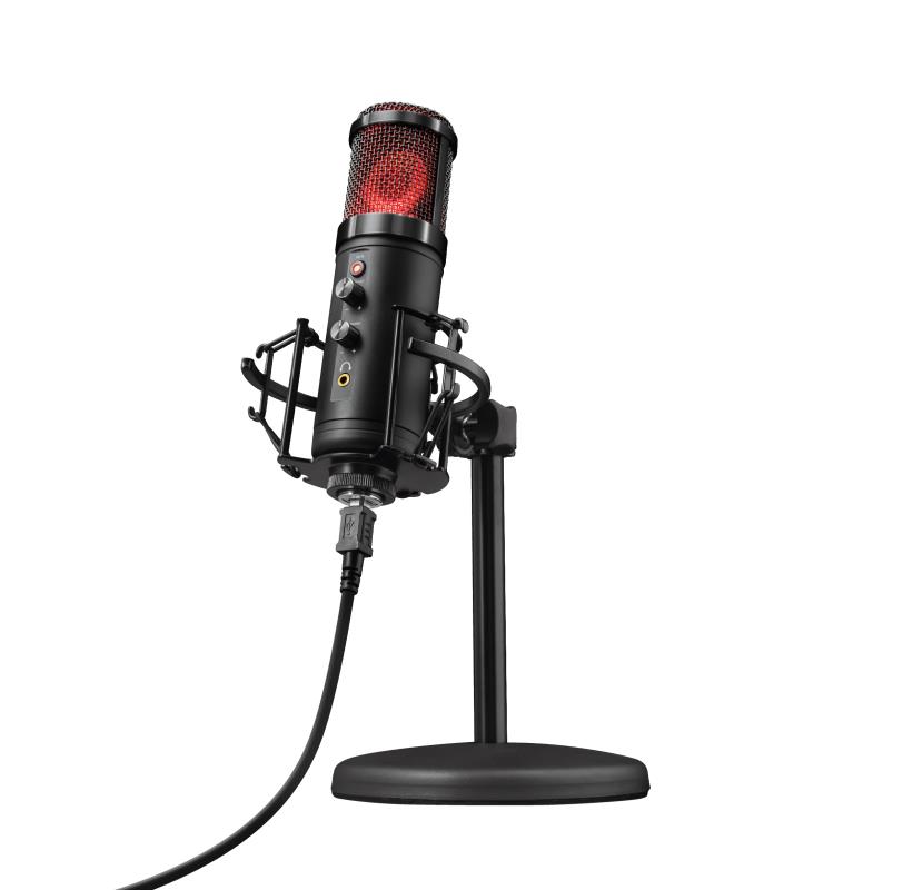 Trust Gaming GXT 256 Exxo Streaming Microphone Mikrofons